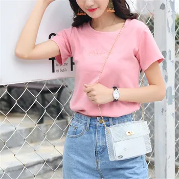 

Summer Transparent Women Jelly Bag Chain Crossbody Shoulder Bag Mesh Pattern Phone Purse Clear Female Clutch Mini Totes Bags