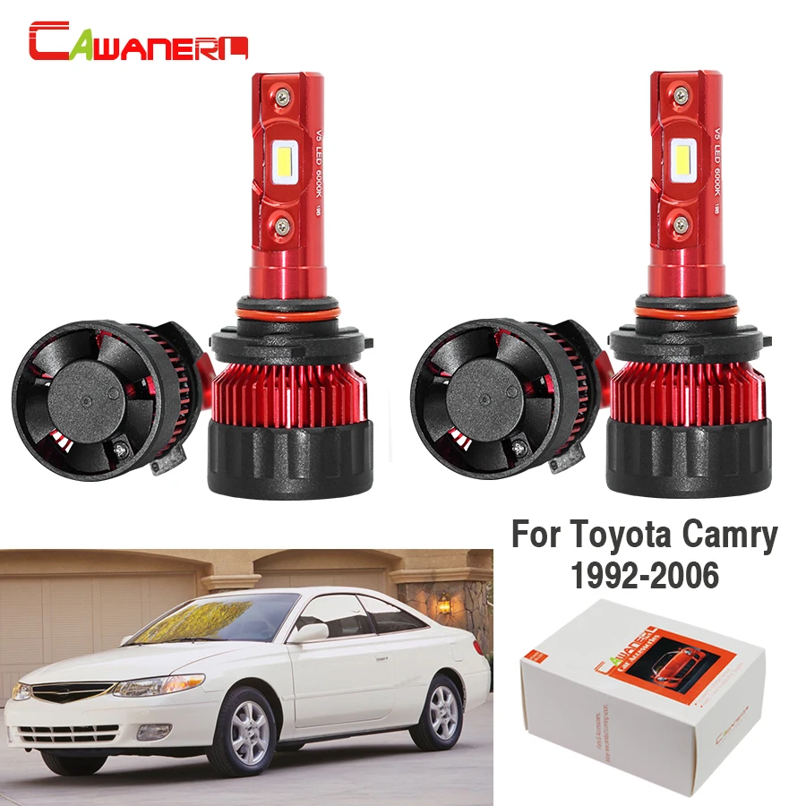 Cawanerl для Toyota Camry 1992 2006 автомобиля 60W Светодиодный светильник головной низкого