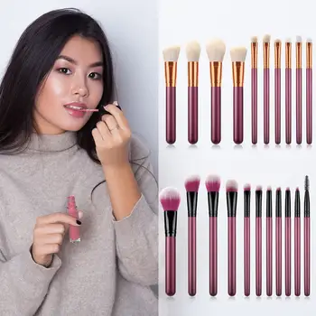 

10pcs Professional Makeup Brushes Kit Women Makeup Cosmetic Brush Tools Foundation Eyeshadow Makeup Brushes