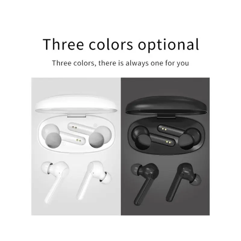 TWS Bluetooth 5,0 наушники длинные Срок службы батареи спортивные наушники эргономичный наушники с зарядный чехол