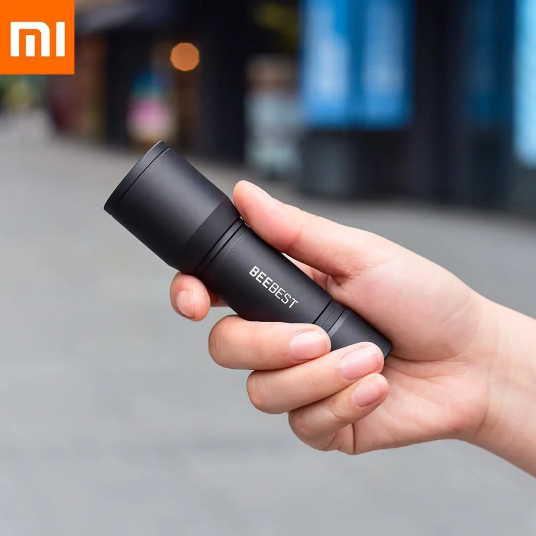 Xiaomi mi фонарик для дома с тремя режимами передач металлическая трубка тела Xio jia