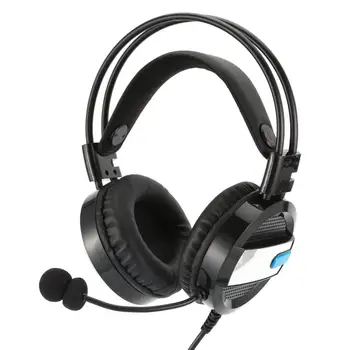 

A10 Wired Gaming Headset LED Light Headphones Computer Headphones with Microphone for PC Laptop Computer Game Headphones Headset