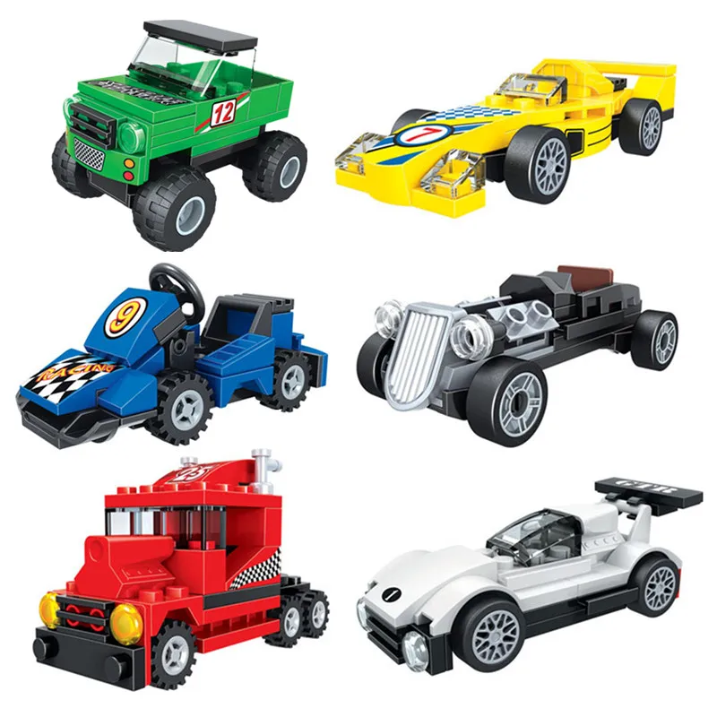 2020 City Super Racers Speed Champions Supercar Racing Car Model Building Blocks Bricks Collectible Kids Toys | Игрушки и хобби