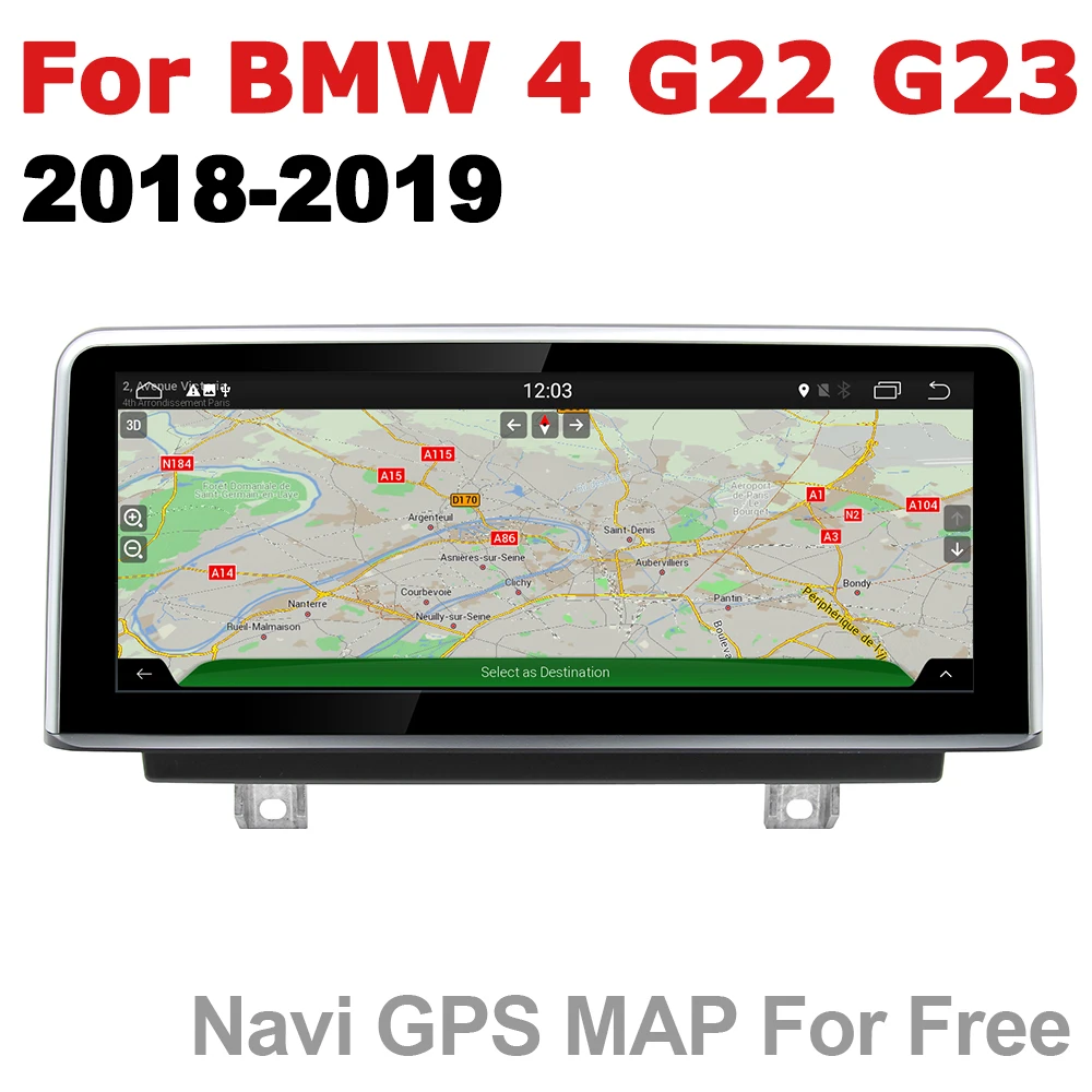 Автомобильный Android радио GPS мультимедийный плеер для BMW 4 серии G22 G23 2018 ~ 2019 EVO