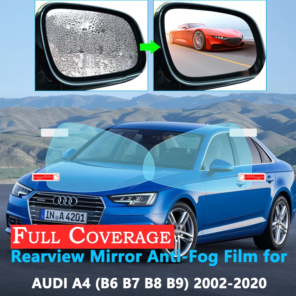 Полноэкранная Защитная пленка для Audi A4 B6 B7 B8 B9 8E 8H 8K 8W S4 RS4 2002 ~ 2020 Автомобильное