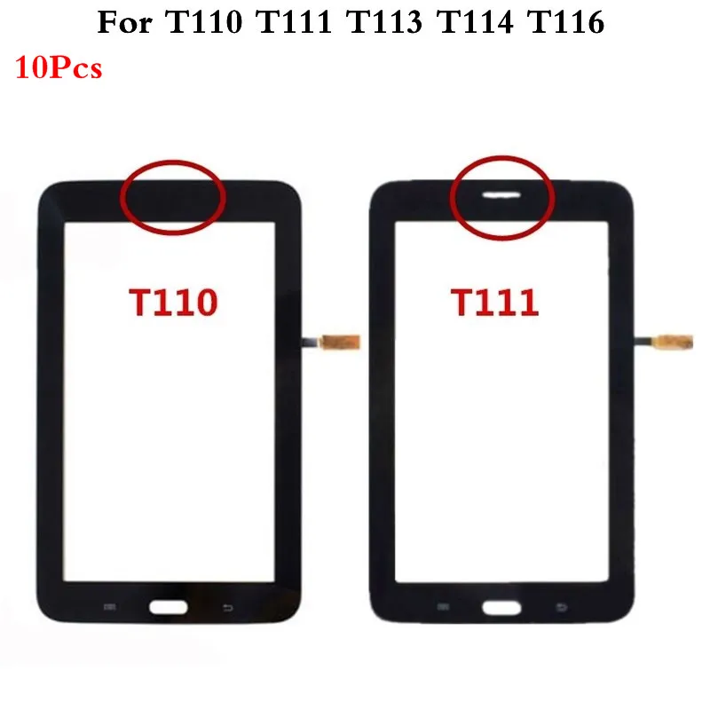 Сенсорный экран для Samsung Galaxy Tab 3 Lite 7 0 SM-T110 T111 T113 T114 T116 10 шт. | Мобильные телефоны и