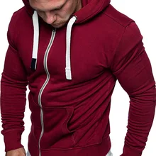 CYSINCOS, зимние мужские повседневные толстовки на молнии, Приталенная толстовка с капюшоном, верхняя одежда, мужское однотонное теплое пальто, мужские куртки, верхняя одежда