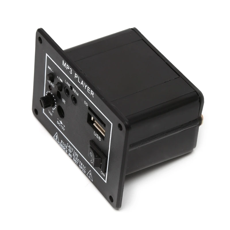 20 Вт высокой мощности DC 12 В Bluetooth автомобильный сабвуфер усилитель Hi-Fi плата TF USB+ пульт дистанционного управления