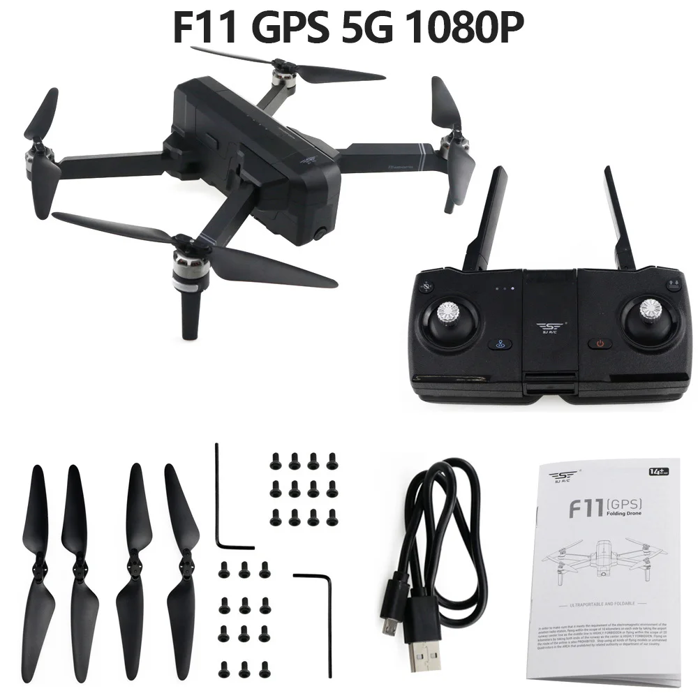 Global Drone 2K Professional Follow Me RC Дрон 5G Wifi FPV долгое время Летающий Квадрокоптер gps Дроны с камерой HD VS E520 F11 PRO - Цвет: F11 1080P