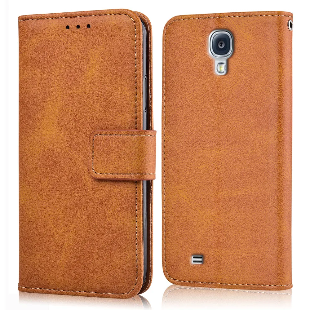niu-Yellow Для samsung Galaxy S4 i9500 I9505 I9515 VE GT-i9500 Capa кошелек кожаный чехол для samsung S4 чехол для samsung S 4 флип чехол - Цвет: niu-Yellow