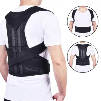 

Posture Corrector for Men and Women Back Posture Brace Clavicle Support Belt Stop Slouching and Hunching Adjustable