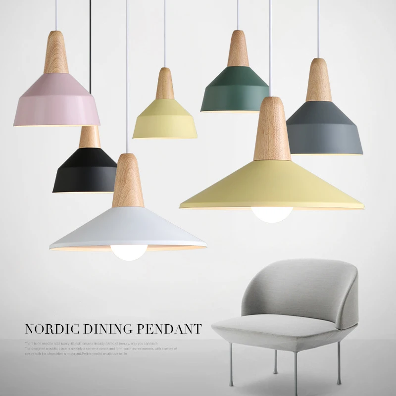 Modern Pendant Lights Nordic Lamp Industrial for Dining Room Living Bedroom Kitchen Island Restaurant Cafe Bar | Лампы и освещение