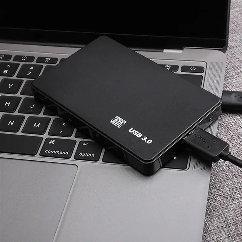 1 шт., жесткий диск, Универсальный USB 3,0, практичный пластиковый мобильный жесткий диск для ноутбука, 2 ТБ, жесткий диск для компьютера, жесткий диск для офиса и школы