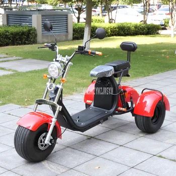 

Stylish 3-Wheel Electric Bicycle For Adult 1000W 60V Three Wheel Electric Bike Scooter Vehicle For Old Elderly People Older