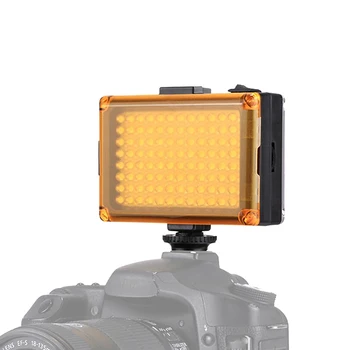 

104 DSLR LED Video Light On Camera Photo Studio Lighting Hot Shoe LED Vlog Fill Light Lamp for Smartphone DSLR SLR Camera