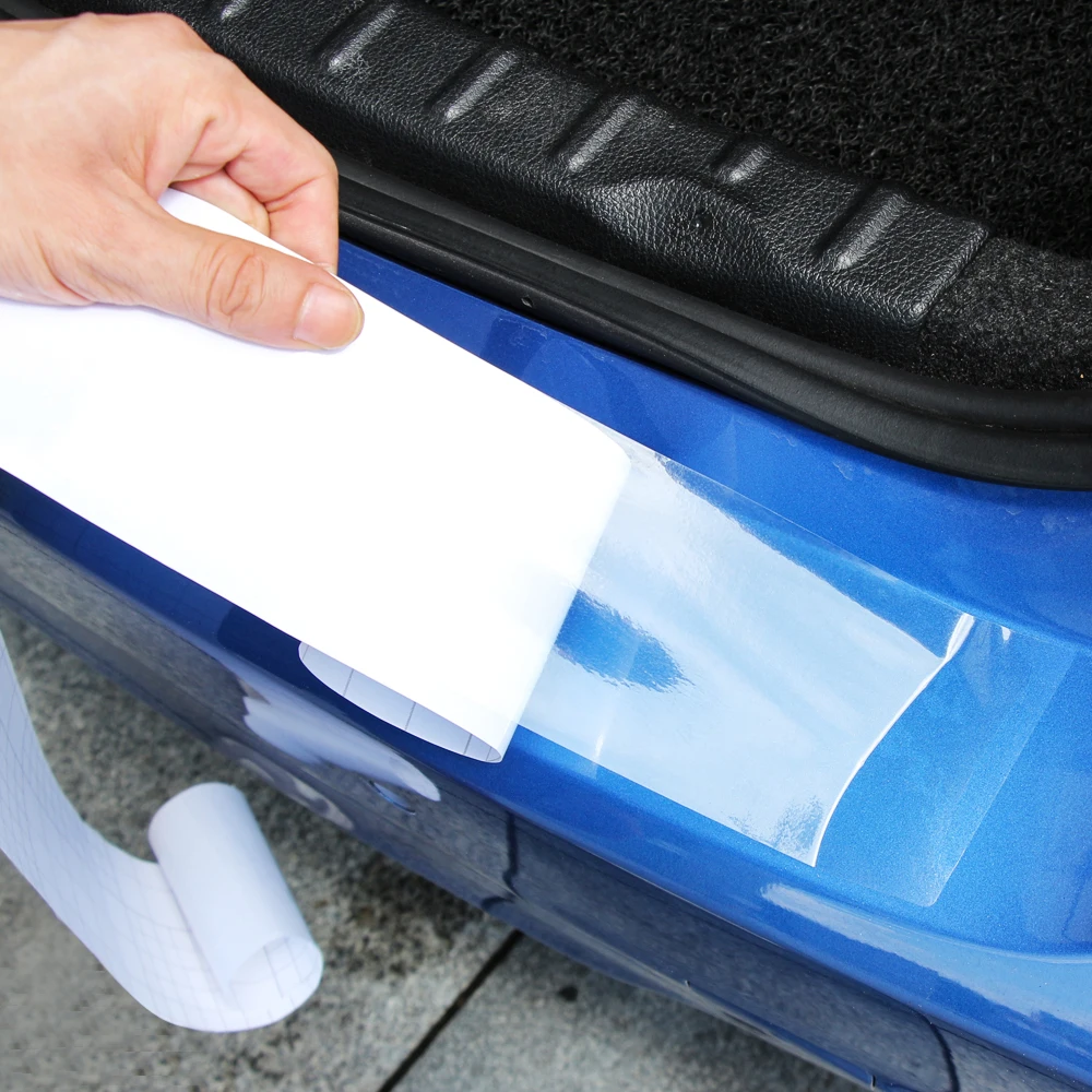 Car Rear Bumper Tail Trunk Protector Transparent Sticker Decal for BMW M Performance E83 E84 E87 E90 E91 E92 X1 X2 X3 X4 X5 X6 | Автомобили