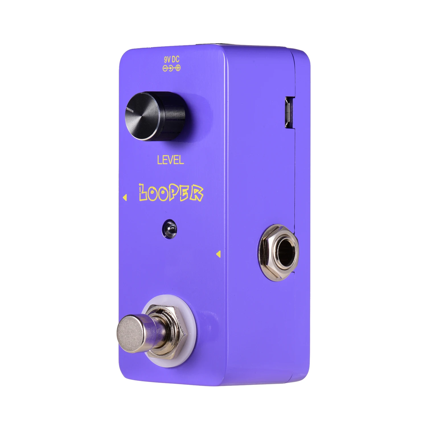 Muslady Mini Looper Effect Педаль для гитары Loopers Bass Loop Pedal Ullimited Overdubs 5 Minutes Looping Time с