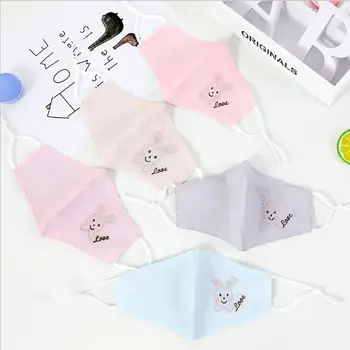 

10pcs 3-8 years old Cartoon boy girls kids cotton masks anti-pollution cute Children mouth mask Windproof Anti-Dust Face Masks