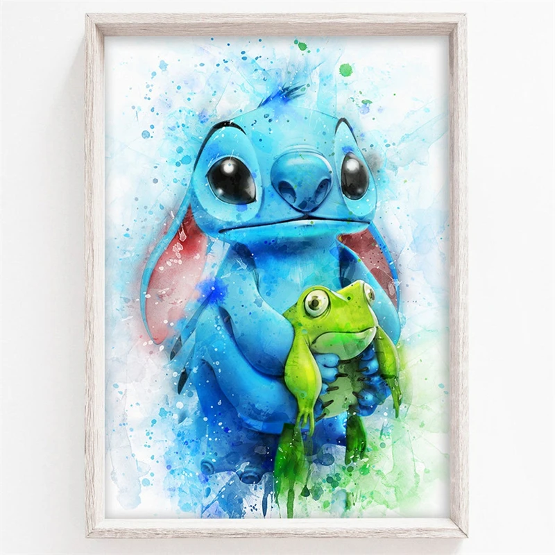 5D Diamond Painting Lilo Hugging Stitch Kit