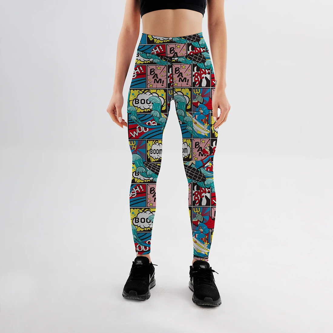 capri leggings High Waist Leggings Push Up Game BOOM Cartoon Print Leggins Sport Women Running Gym Pants Energy Leggings Girl Leggins yoga leggings