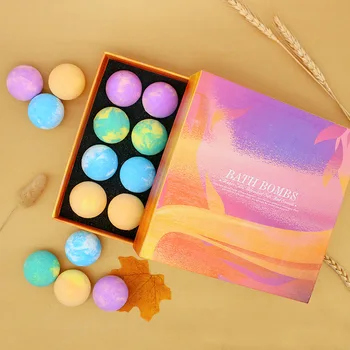 

16Pc/set Bath Salt Bombs Moisturizing Exfoliating Skin Care Essential Oil Bombs Ball Body Cleaner Aromatherapy Spa Bath Supplies