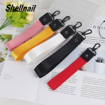 

Shellnail DIY Mobile Phone Strap Anti-fall Lanyard Neck Strap For Keys ID Card For iPhone Huawei USB Wide Ribbon Hand Strap