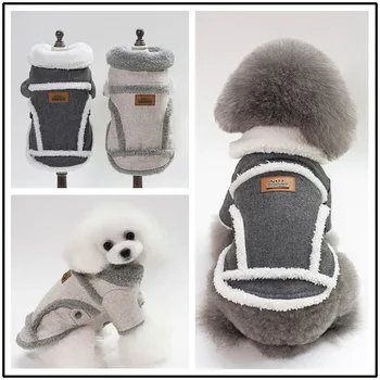 

Cross Border for 2018 Autumn And Winter New Style Dog Clothes Hot Selling Teddy VIP Western Style Cotton-padded Clothes Jacket P