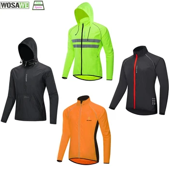 WOSAWE-chaqueta impermeable para Ciclismo, resistente al viento, para Ciclismo de montaña y Motocross, manga larga, 2020