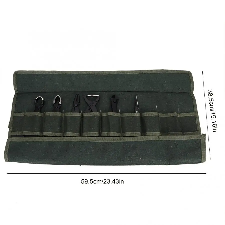 6 шт. инструмент для обрезки бонсай садовое растение бонсай ножницы для обрезки многофункциональный набор инструментов с сумкой для хранения