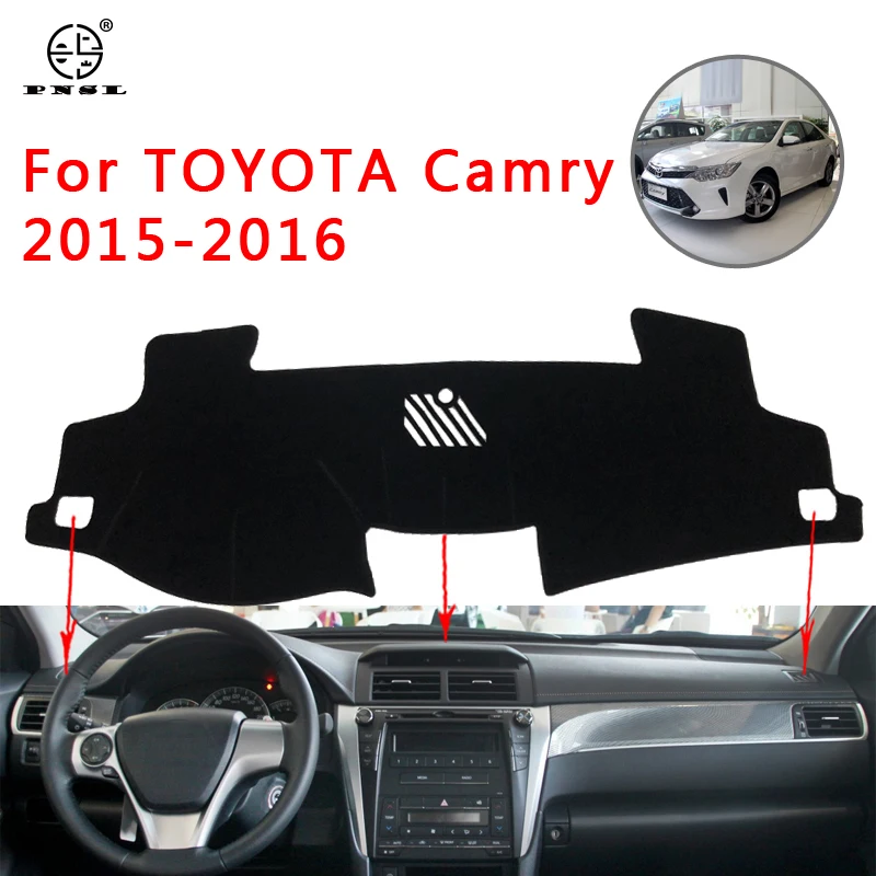 PNSL коврик для приборной панели автомобиля TOYOTA Camry 2015-2016 защита от солнца