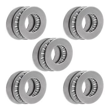 

uxcell TC1018+2TRA Needle Roller Thrust Bearings with Washers 5/8"x1-1/8"x5/64" 5pcs