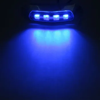 

W/20x Screws Side Marker Lights 10Pcs 4-LED Tail Light Truck Clearance