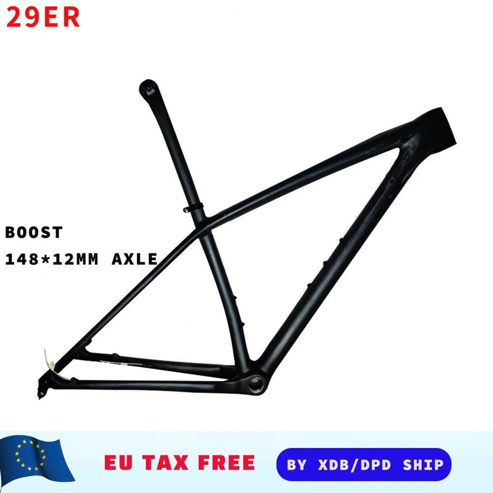 2022 Mtb T1000 Carbon Bike Frame Carbon Frames Light Weight Bicicleta