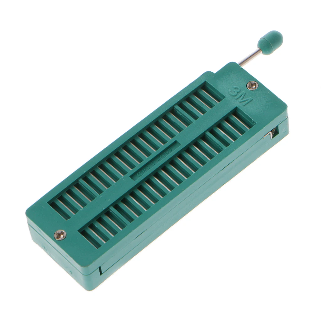 16 20 24 28 40 P Pin 2,54 мм Зеленый DIP Тест Универсальный ZIF IC Разъем сварочного типа Прямая поставка поддержка