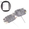 Chzimade-hilo reflectante de doble cara de 50M, cable de PVC para bordado de cinta, hilos para ropa, artesanía de costura Diy ► Foto 1/6
