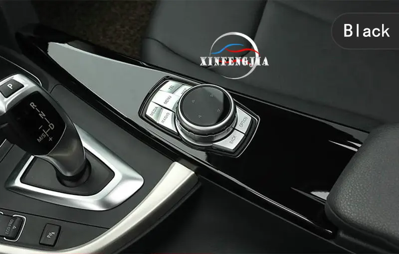 Для 3 4 серии 3GT F30 F34 13-18 внутренняя дверная ручка внутренняя дверная молдинги полоса центр Мультимедийные кнопки панель Крышка отделка