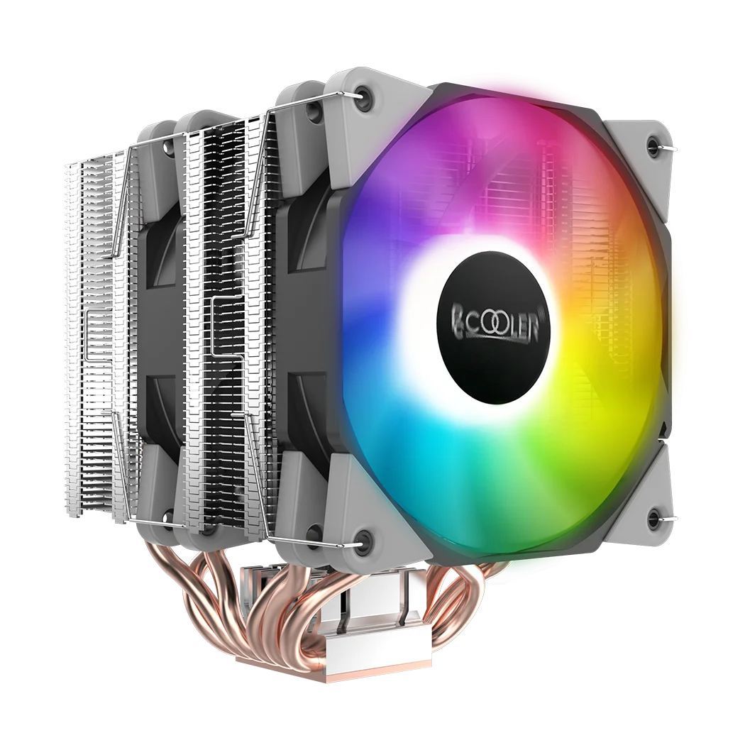 

PcCooler S7 MAGICIAN T600 6 Copper Heatpipe Dual-tower Cooling Fan