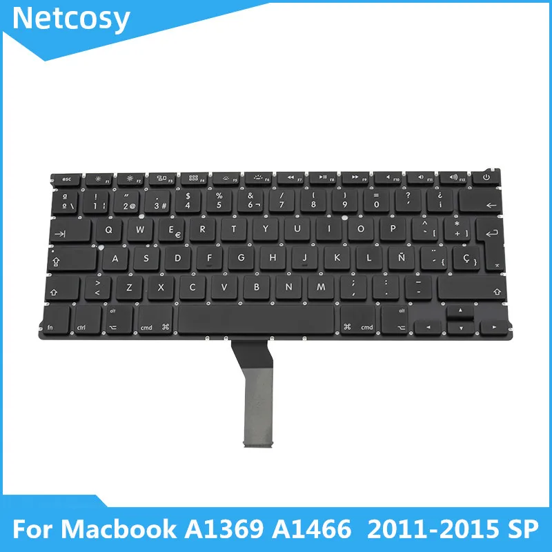 Для MacBook Air A1369 A1466 2011- RU FR UK SP IT стандартная клавиатура для ноутбука раскладка для замены клавиатуры для MacBook Patrs - Цвет: SP Version 2011-2015