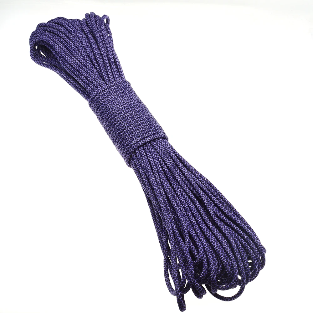 1Pcs 100FT 550 Paracord Parachute Cord Lanyard Mil Spec Type III 7 Strand Core For Climbing Camping Buckles Bracelet for nylon cord,nylon rope,parachute cord lanyard