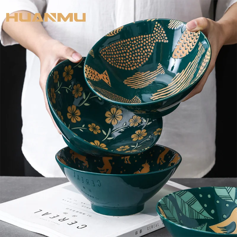 PROD 1005001971945095 Japanese Creative Embossed Underglaze Ceramic
Tableware Restaurant Hat Bowl Ramen Pasta Consumer Commercial Soup Rice
Noodle