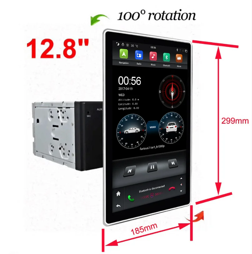 Tesla 2 Din Universal Dsp Car Audio 