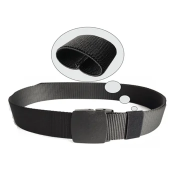 

2020 Hot Unisex Outdoor Canvas Belt Hiking Camping Safety High Quality Hunting Sports Wearable Breathable Military Tactical Belt