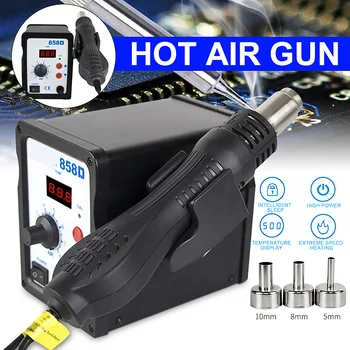 

Hot Air Gun 700W LED Digital Display Adjustable Temperature Portable Handheld Mobile Phone Repair DIY Tool New