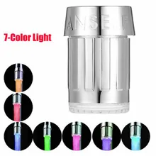 

Faucet Aerator Luminous Faucet Luminous Faucet Color Changing Light Nozzle LED Temperature Control Water-saving Faucet Bubbler