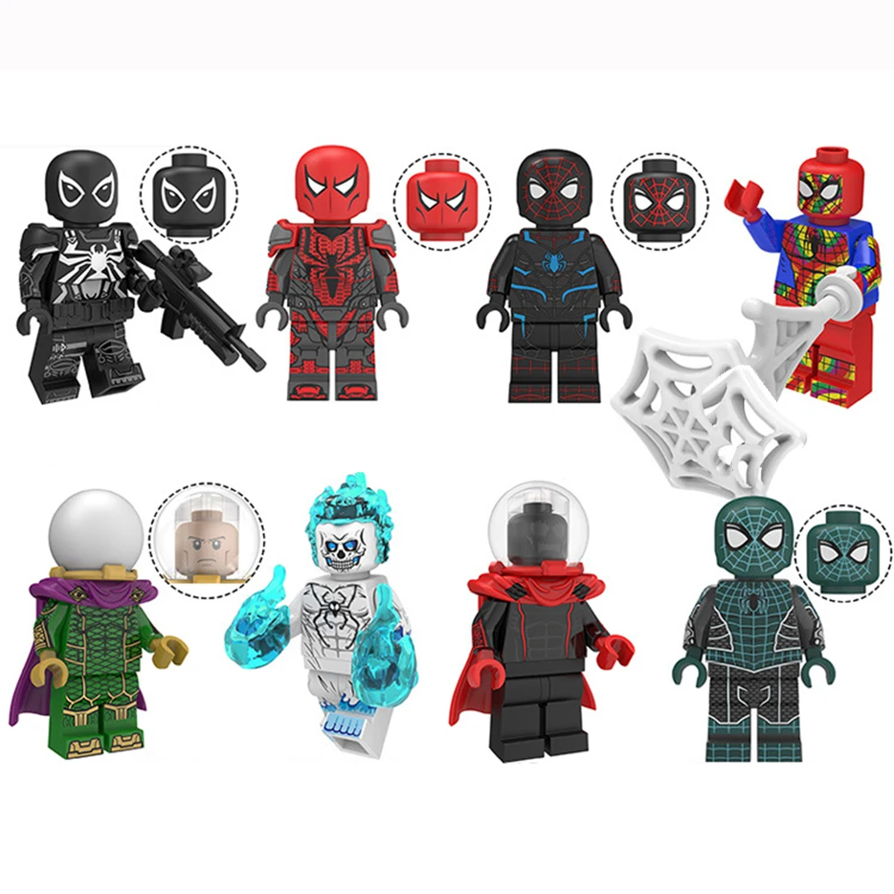 spiderman lego sets with venom