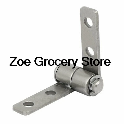 0.3Nm/ 0.5Nm/1.0Nm Iron Nickel Plated Torque Type Friction Positioning Hinge Silver Tone Left