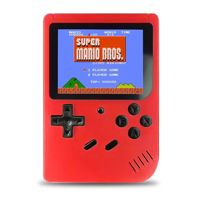 400 игр Мини Портативная Ретро видео консоль портативная игра Advance Players Boy 8 бит встроенный Gameboy 3,0 дюймов цветной ЖК-экран - Цвет: Red