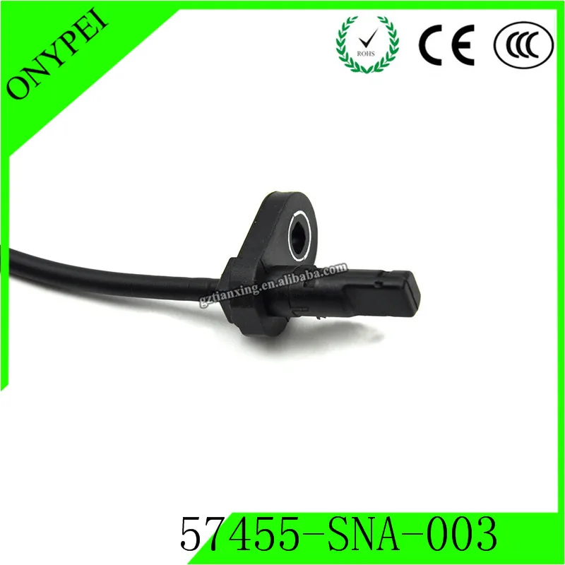 57450-SNA-003 Передний правый ABS Датчик скорости колеса для Honda Civic 1.8L 2006-2011 57455 SNA 003 57455SNA003