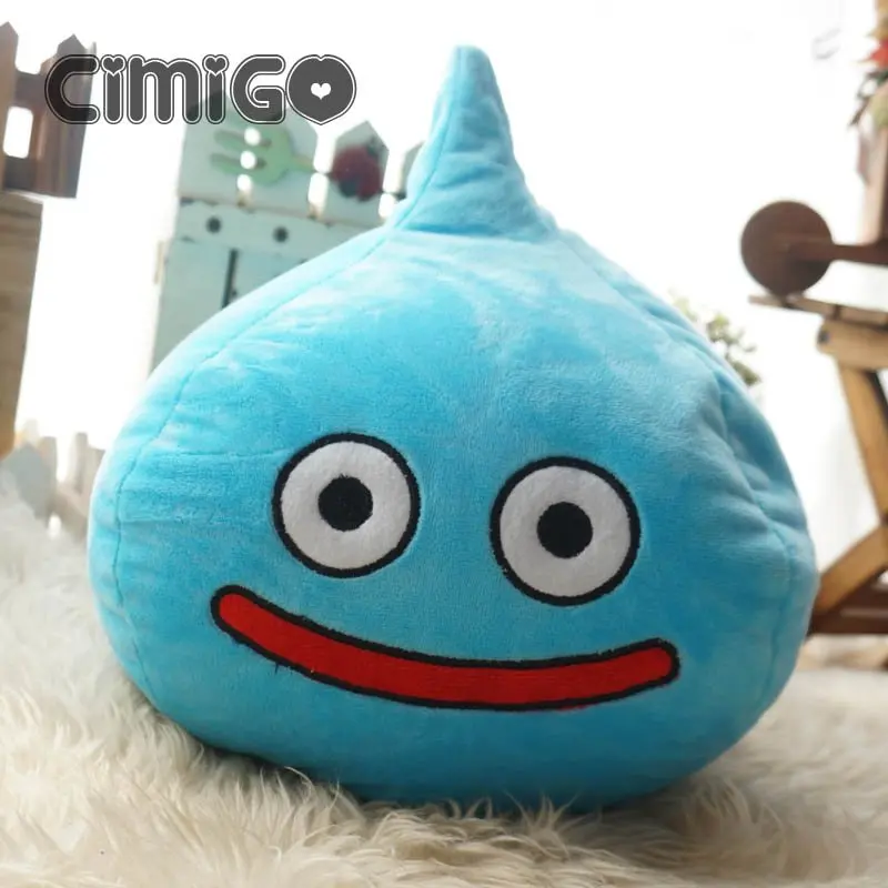 Новое поступление 25 см Nintendo Dragon Quest улыбка Slime плюшевая кукла 10 &quotЦУМ плюшевые