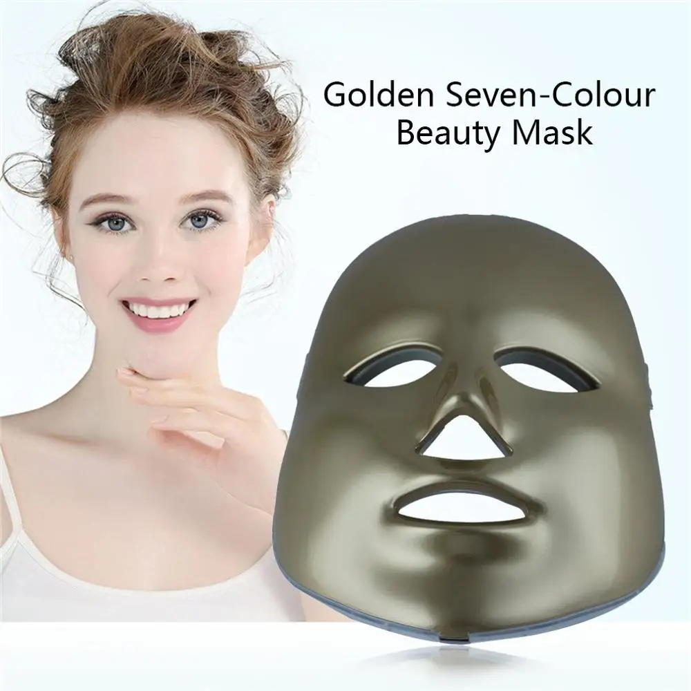

7 Light Led Mask Instrument Home Color Beauty Instrument Whitening Photon Skin Rejuvenation Mask Mask Beauty Instrument